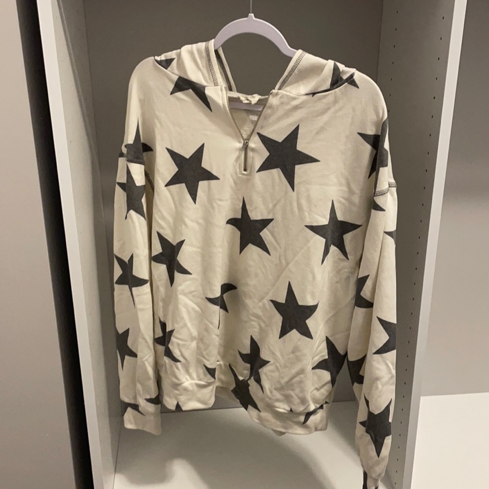 Peach love boutique quarter zip hoodie. Can be dressed up or down!